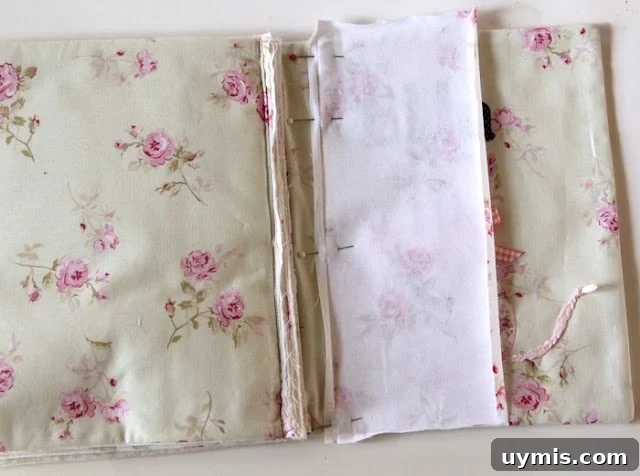 Quiet Book Sew Along Part 9 Finishing Your Book 9 Open quiet book positioned in the sewing machine