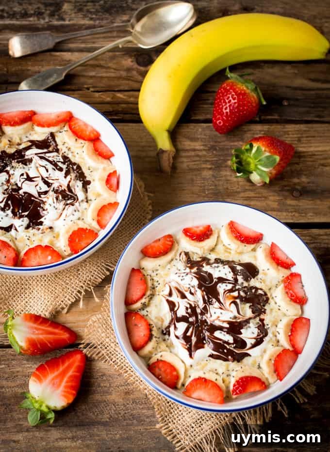 Loaded Oatmeal Recipe with Fruit, Nuts, and Seeds 2 Fully Loaded Oatmeal - Who says my breakfast can't look like dessert!
