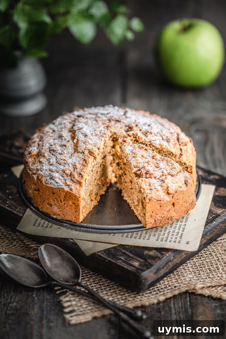 Moist Cinnamon Gluten-Free Apple Cake Recipe 2 Gluten-Free Apple Cake