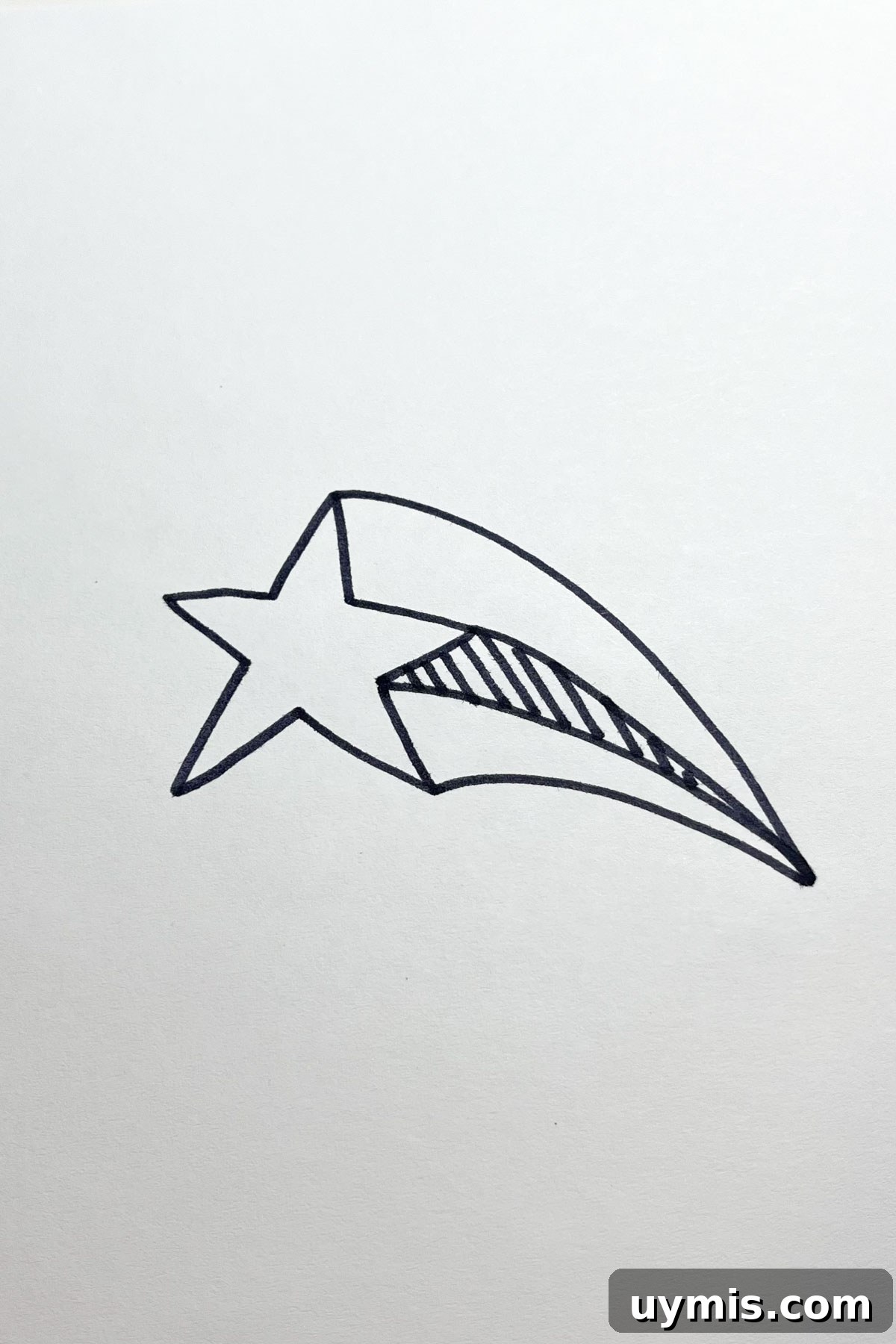 31 Star Drawing Ideas for Creative Sketch Inspiration 11 shooting star drawing