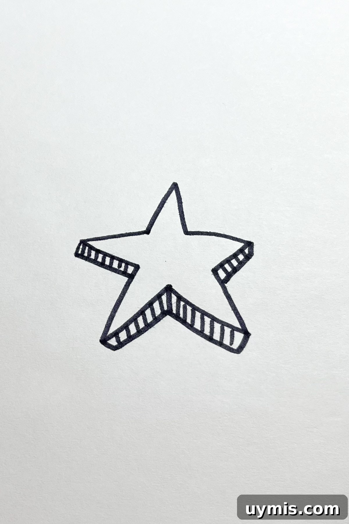 31 Star Drawing Ideas for Creative Sketch Inspiration 14 3D star drawing
