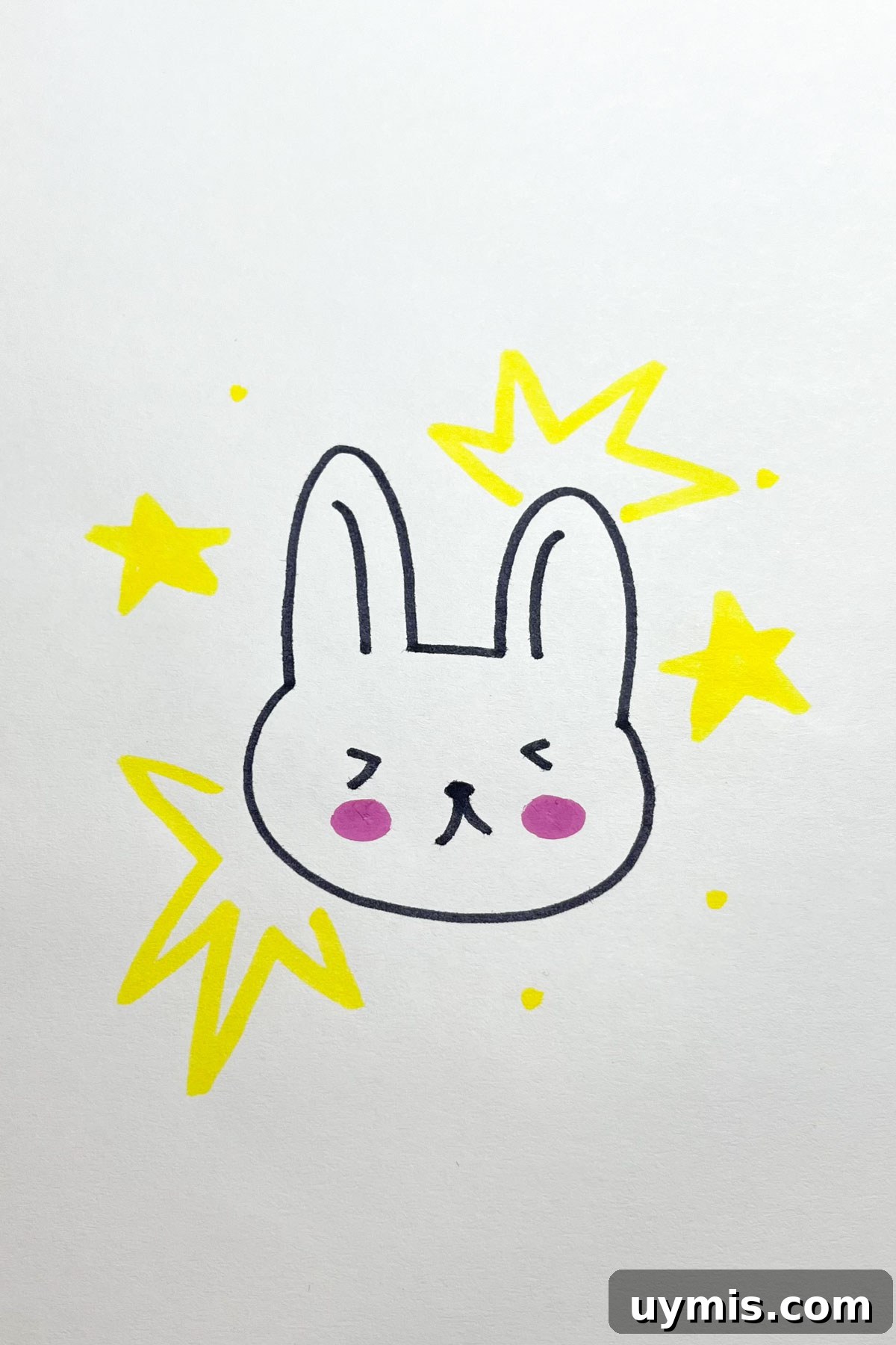 31 Star Drawing Ideas for Creative Sketch Inspiration 15 bunny drawing