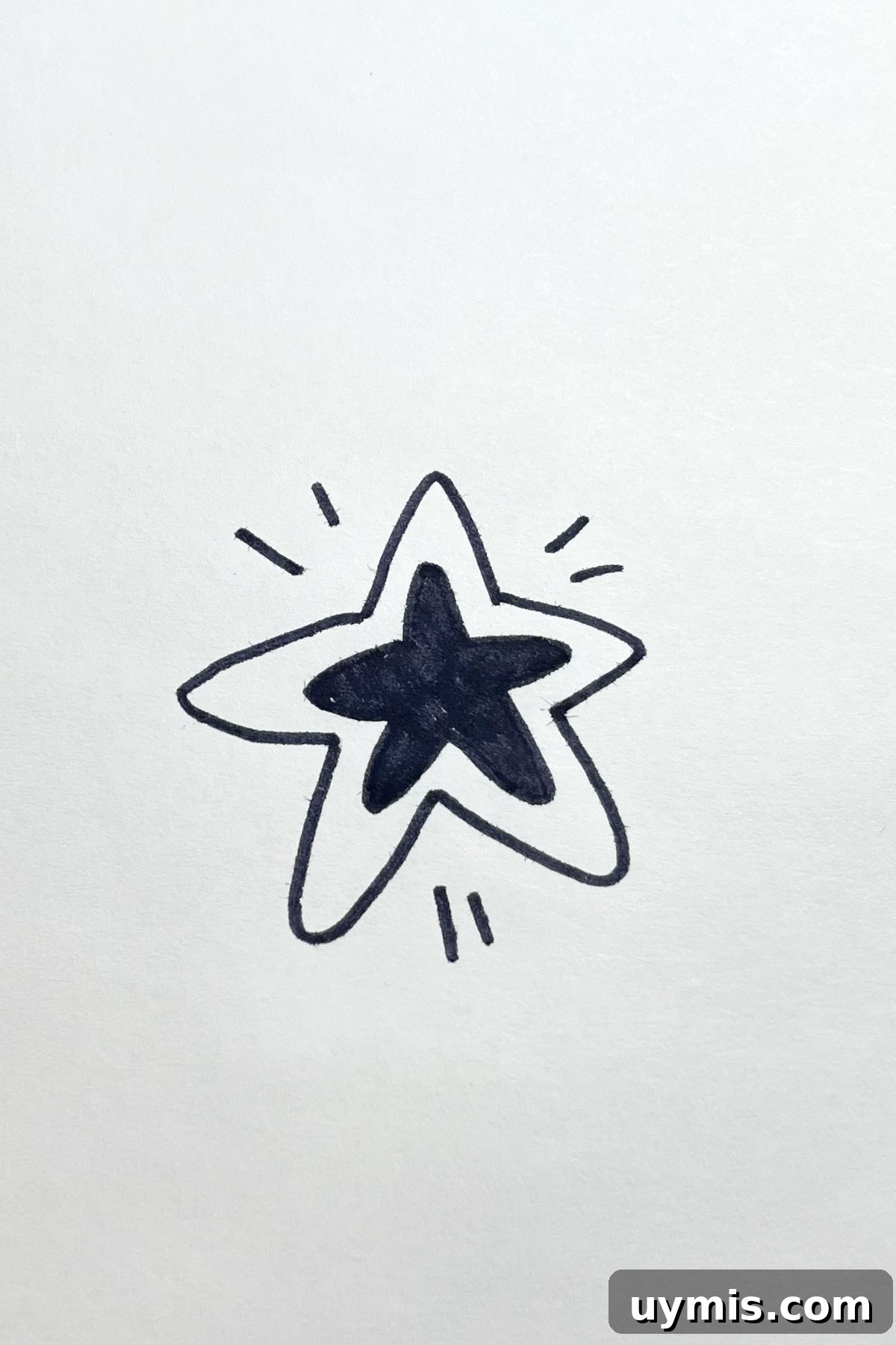 31 Star Drawing Ideas for Creative Sketch Inspiration 3 shining star drawing
