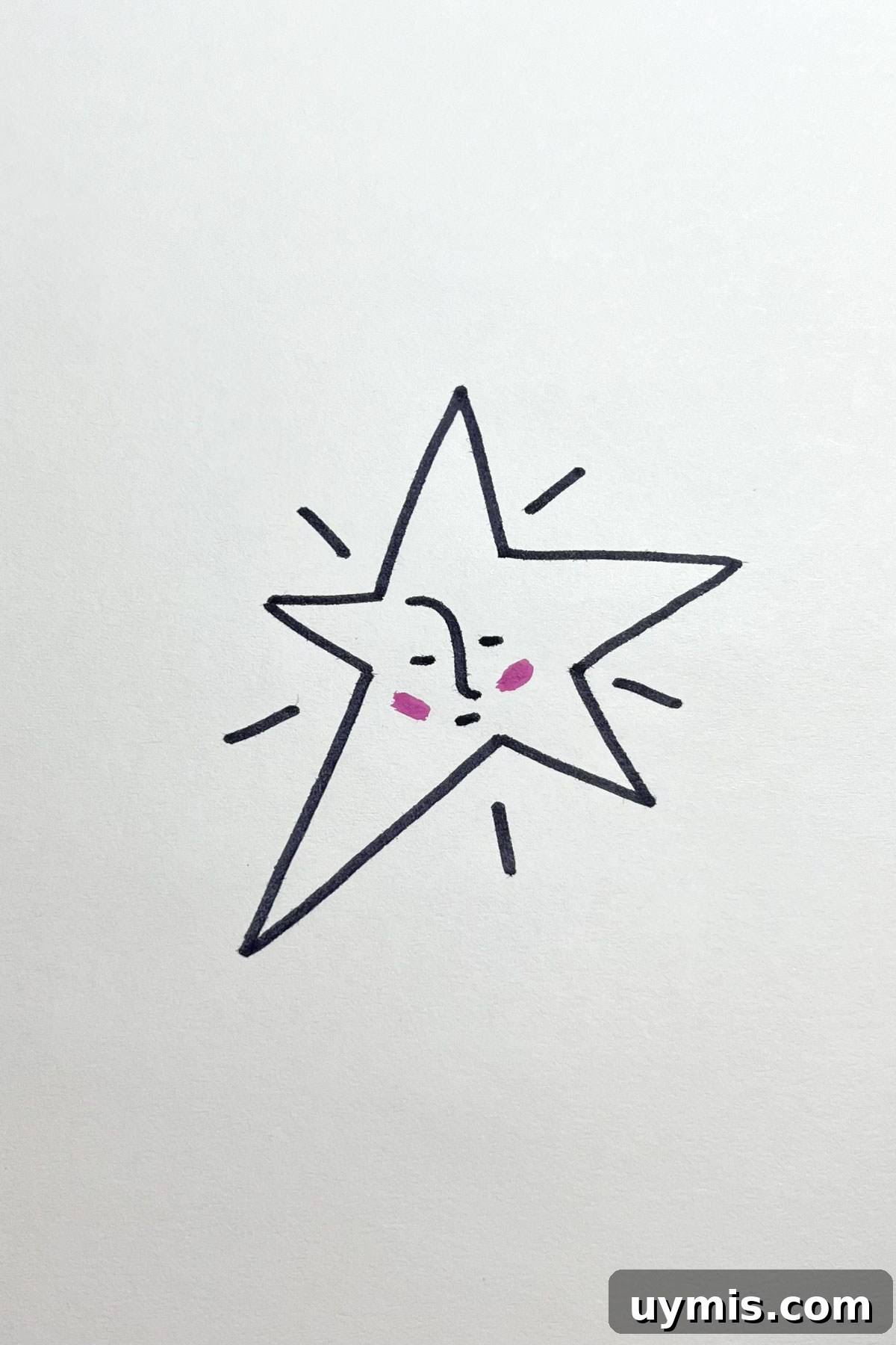 31 Star Drawing Ideas for Creative Sketch Inspiration 25 face in the stars drawing