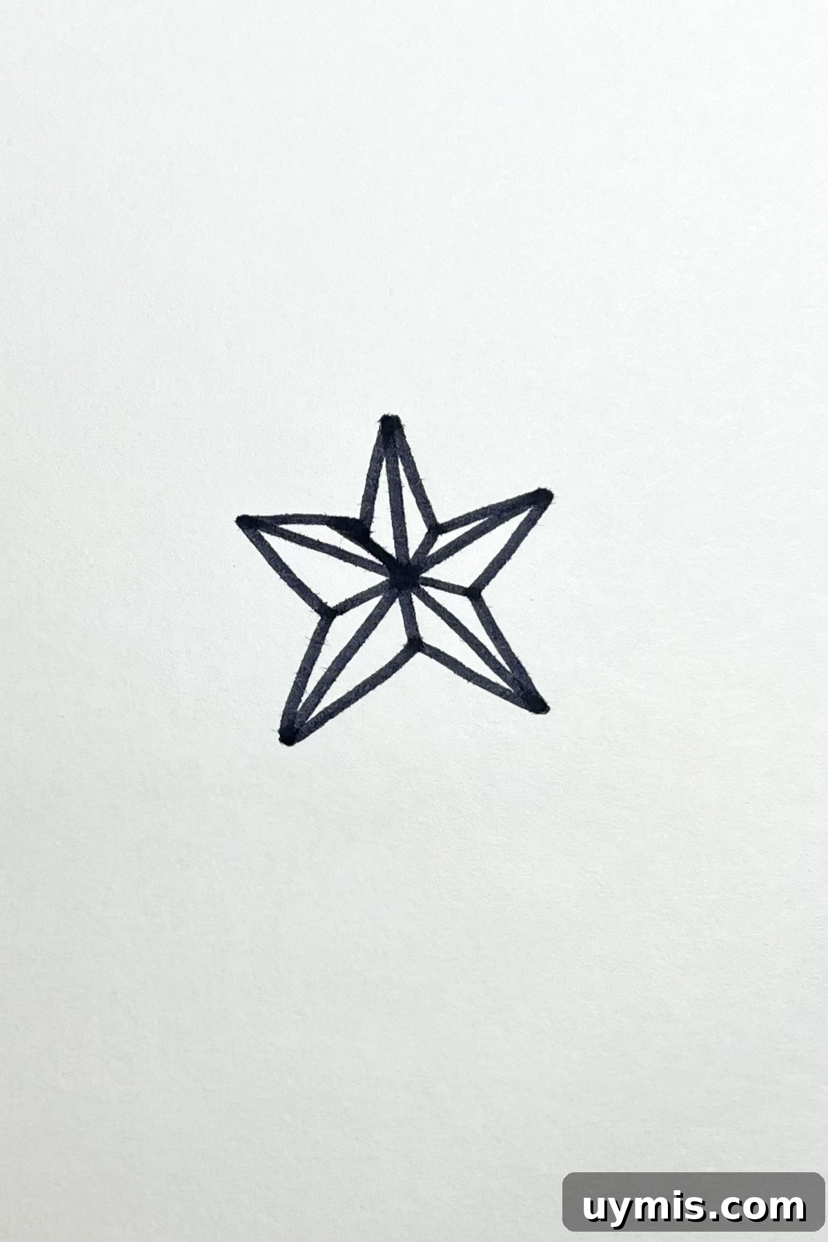 31 Star Drawing Ideas for Creative Sketch Inspiration 31 folded star drawing