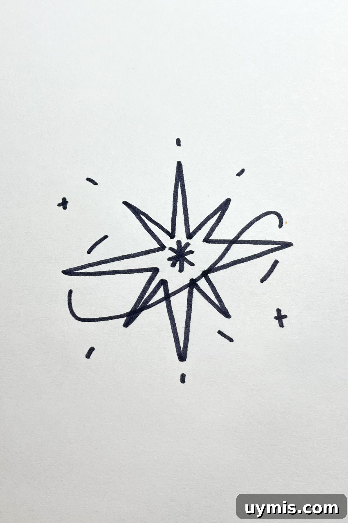 31 Star Drawing Ideas for Creative Sketch Inspiration 6 starburst drawing