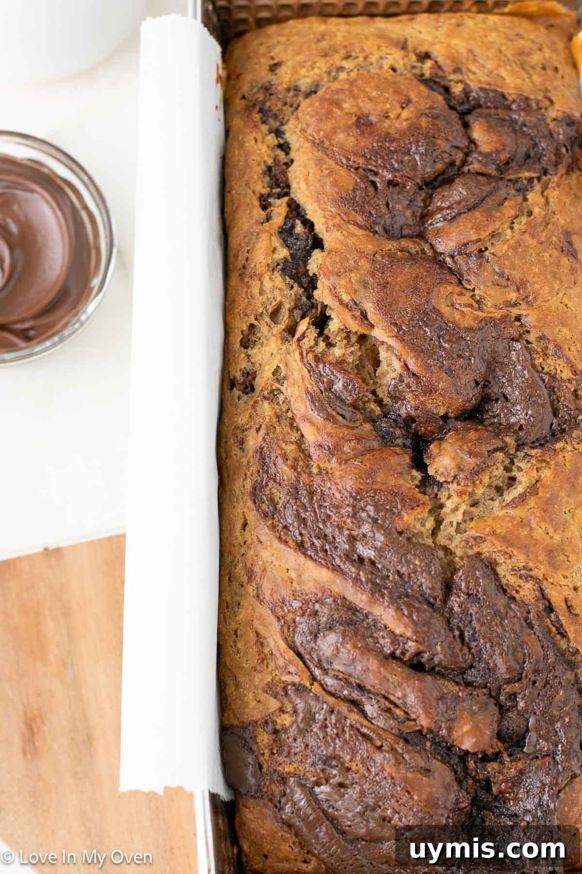 Nutella Swirl Banana Bread Recipe 7 nutella banana bread