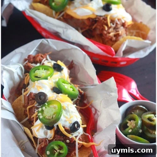 Barbecue Pulled Pork Nachos