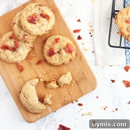 Bacon and Butterscotch Chip Cookies