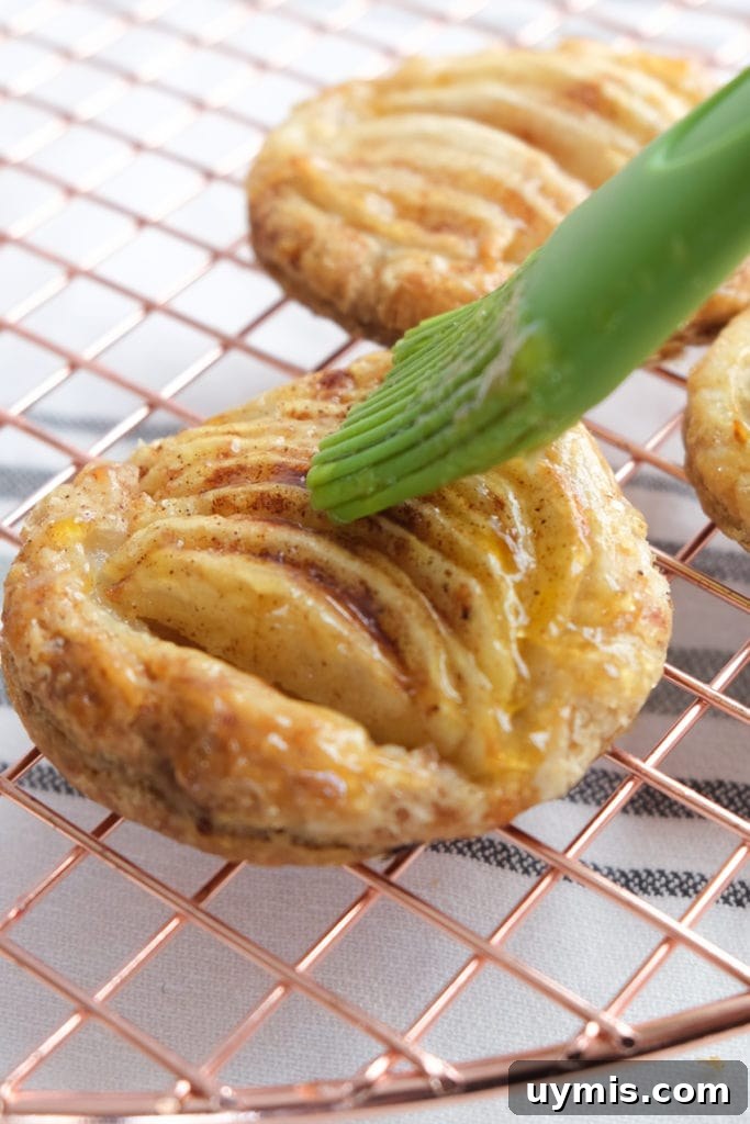 Apricot Jam Substitutes: What to Use Instead 3 glazing apple tarts