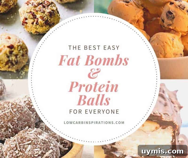 The Best Easy Fat Bombs & Protein Balls