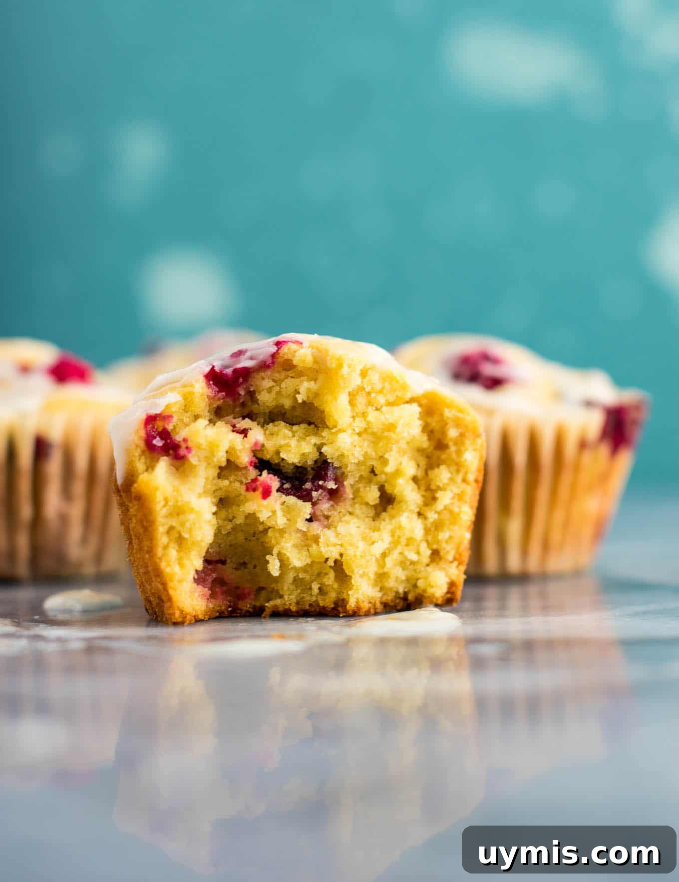 Cranberry Cream Cheese Muffins Recipe 9 Fresh cranberry muffins for a holiday breakfast