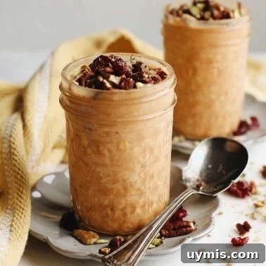 Moist Pumpkin Bread Recipe with Warm Spices 13 Pumpkin Overnight Oats