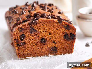 Pumpkin Chocolate Chip Bread