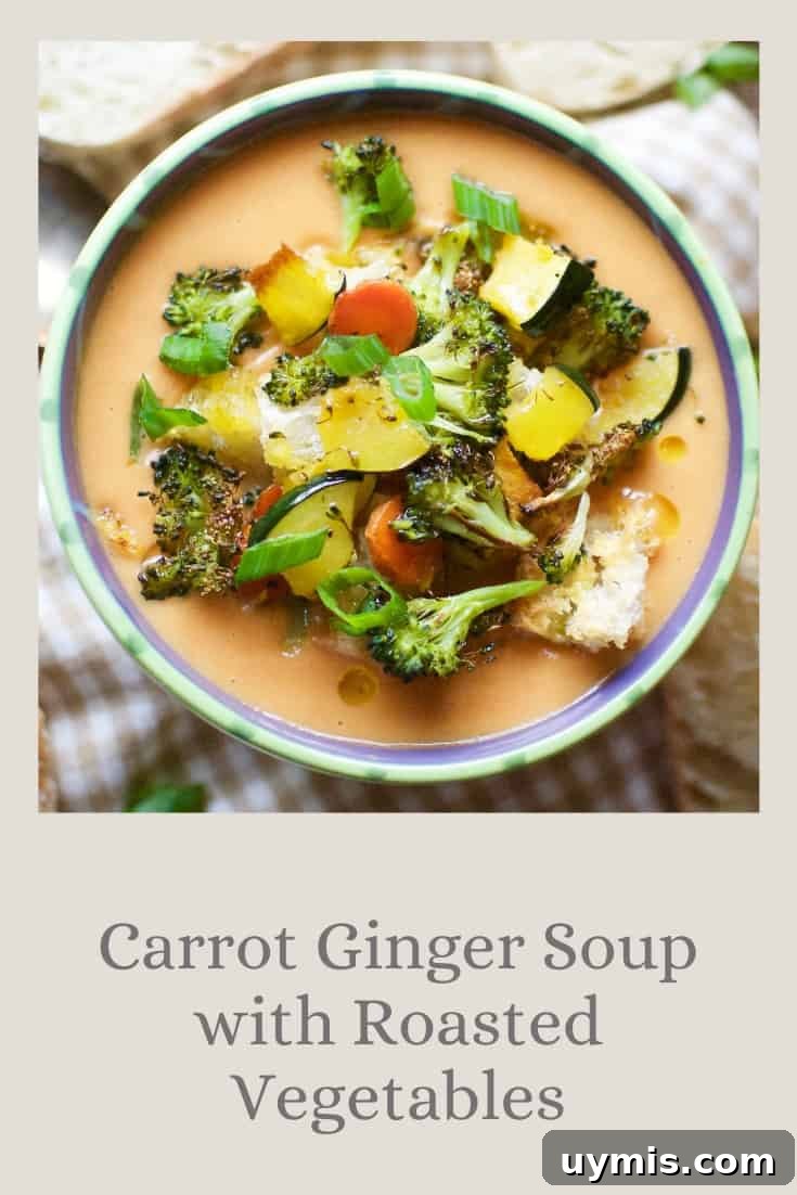 Citrus Sage Roast Turkey Recipe 23 Carrot Ginger Soup with Roasted Vegetables