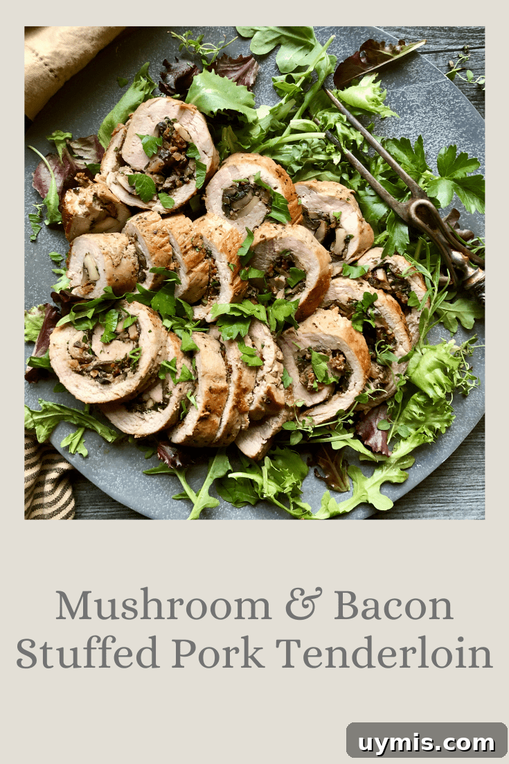 Citrus Sage Roast Turkey Recipe 24 Mushroom & Bacon Stuffed Pork Tenderloin