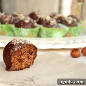 Nutella truffles.