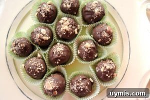Nutella truffles.