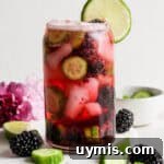 The best blackberry gin and tonic recipe.