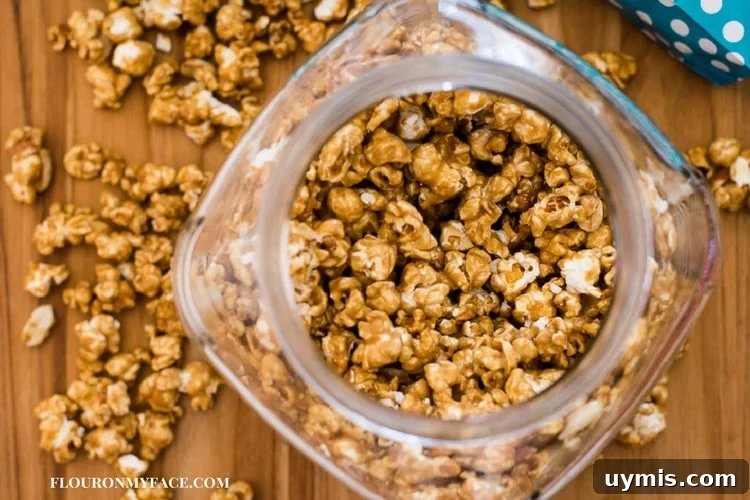 Crunchy Homemade Caramel Corn Recipe from Scratch 4 Homemade Caramel Corn recipe