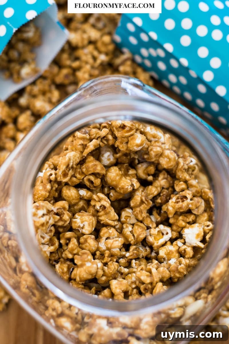 Vintage Old Fashioned Caramel Corn recipe Vintage Old Fashioned Caramel Corn recipe for a Halloween treat.