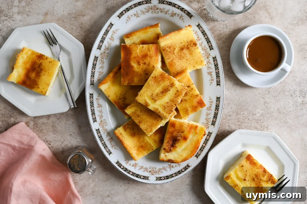 Galaktopita: Greek Milk Custard Pie Recipe 2 Galatopita is a Greek milk custard pie made without phyllo or crust.