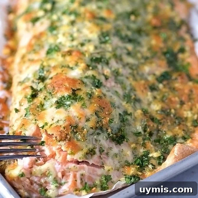 Weekly Meal Plan 132 with 7 Days of Family Dinners 6 Baked Salmon with Parmesan Herb Crust Recipe from addapinch.com