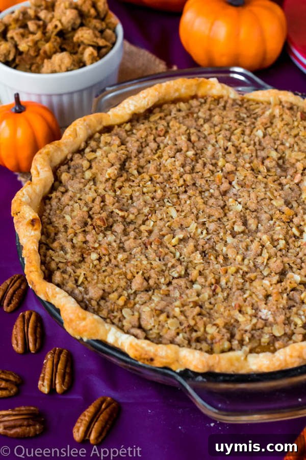 Pumpkin Pie with Streusel Topping Recipe 4 streusel pumpkin pie