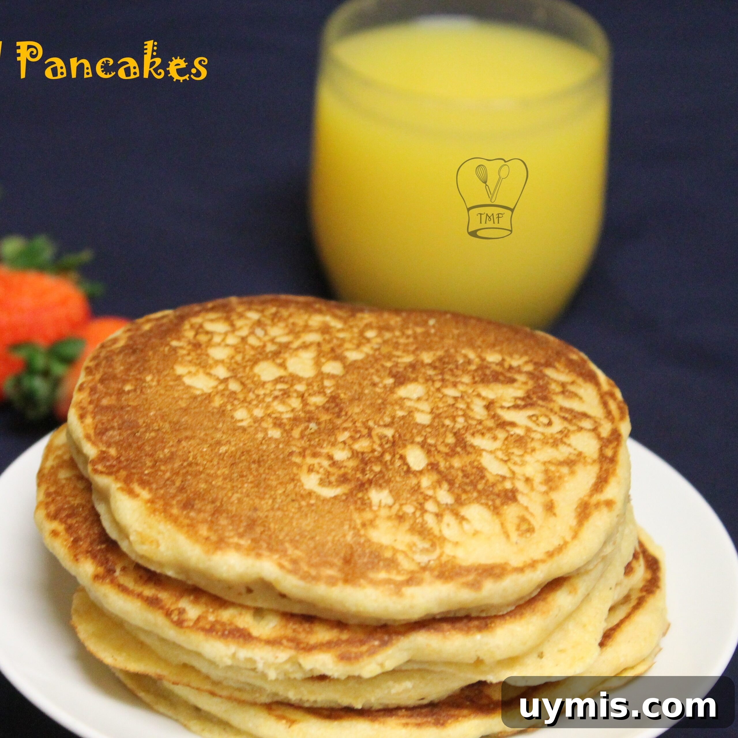 Crispy Cornmeal Pancakes with Maple Butter 7 Cornmeal Pancake Large
