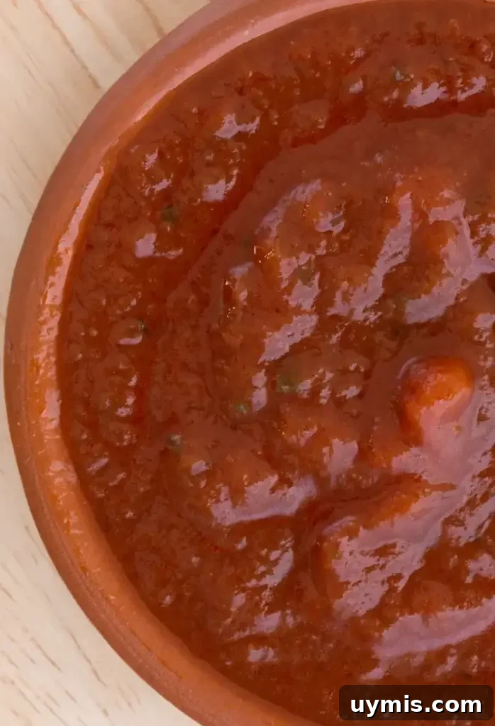 Sauce in Pan