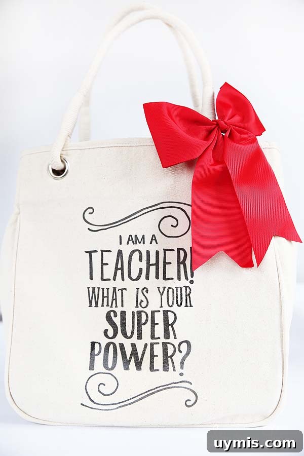 Last Minute Gift Ideas for Every Occasion 3 teacher gift tote bag