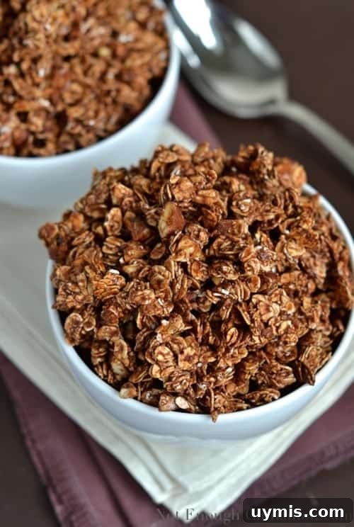 Chocolate Granola with a Secret Ingredient 5 Quick and Easy Chocolate Granola