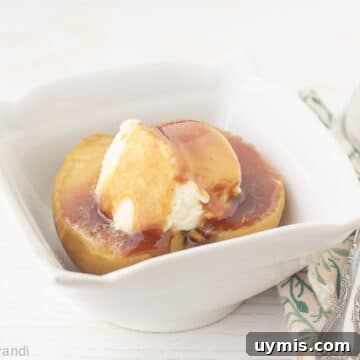 Baked Apples with Brown Butter Whiskey Sauce Recipe 3 Baked apples with brown butter whiskey sauce.