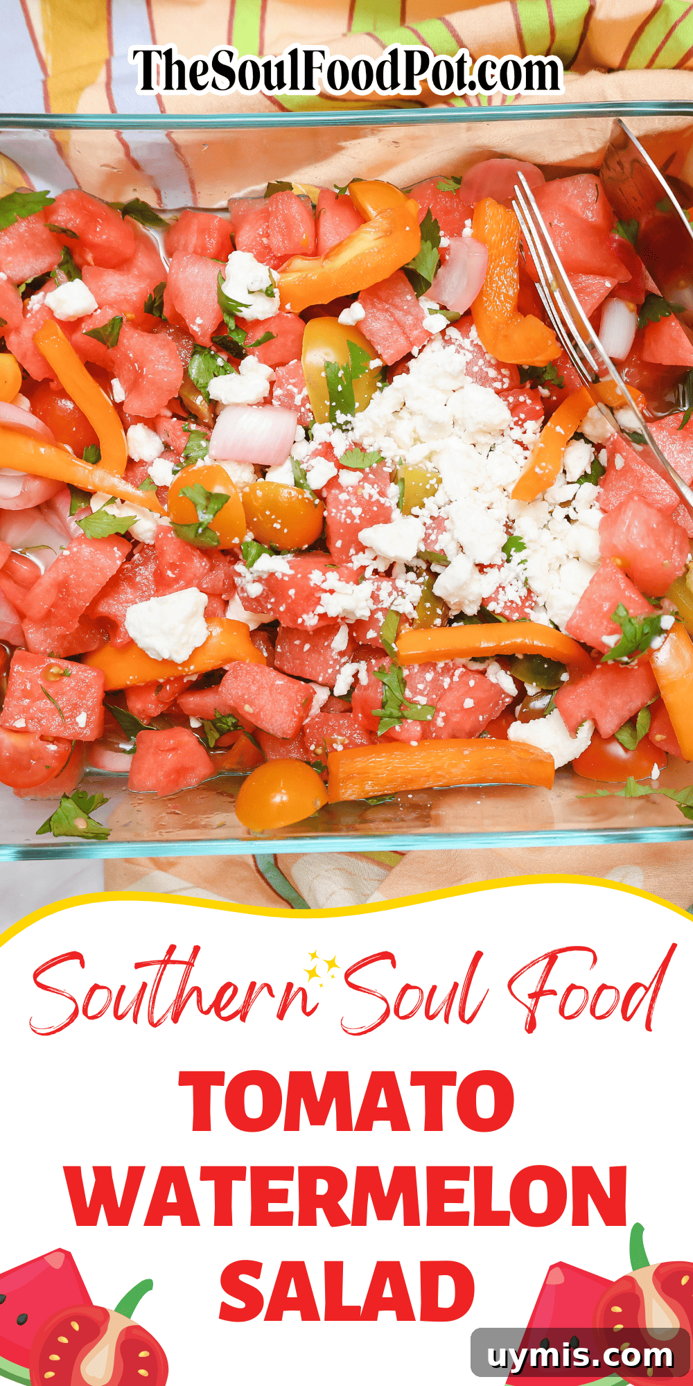 Southern Tomato and Watermelon Salad Recipe 5 Soul Food Tomato Watermelon Salad Recipe
