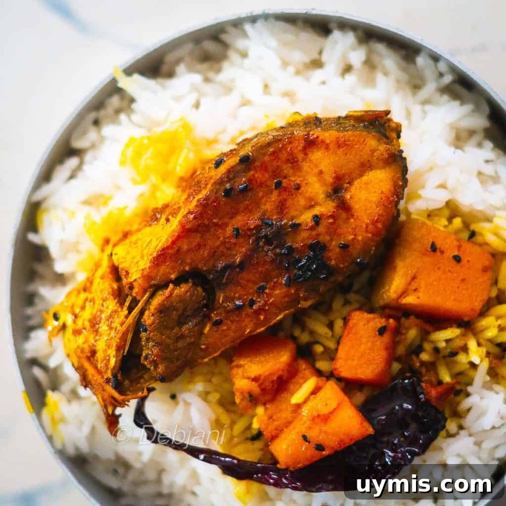 Pumpkin and Fish Curry