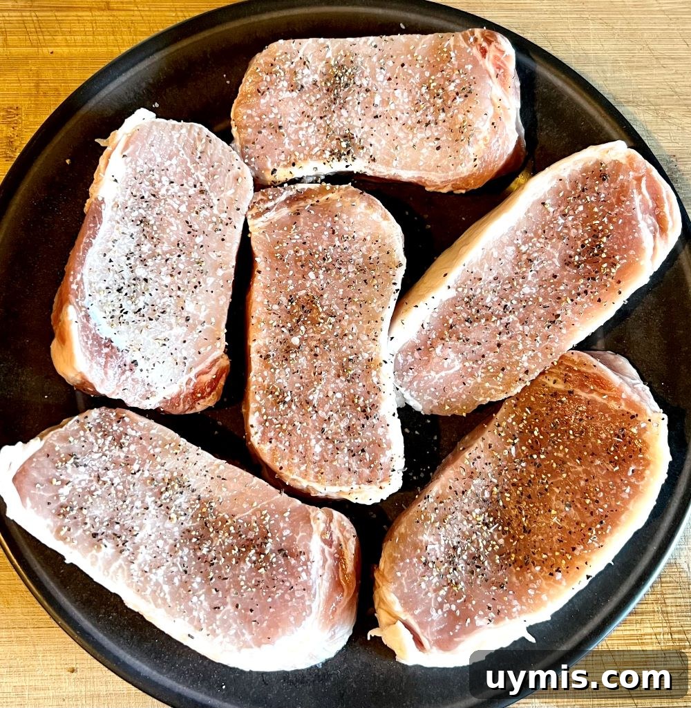 Maple Chipotle Grilled Pork Chops 5 Seasoned pork chops ready to grill