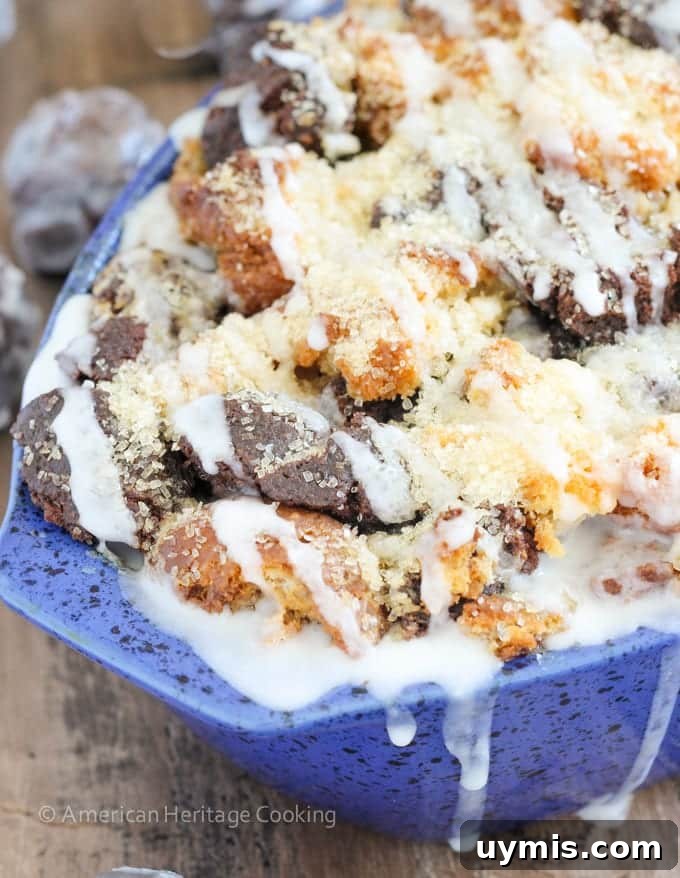 Coffee Donut Bread Pudding with Glazed Donuts 2 Coffee Donut Bread Pudding baked with cake donuts and coffee custard for brunch.