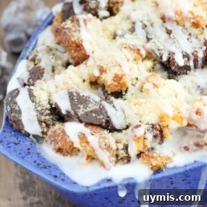 Coffee Donut Bread Pudding with Glazed Donuts 11 Coffee Donut Bread Pudding with cake donuts and coffee custard.