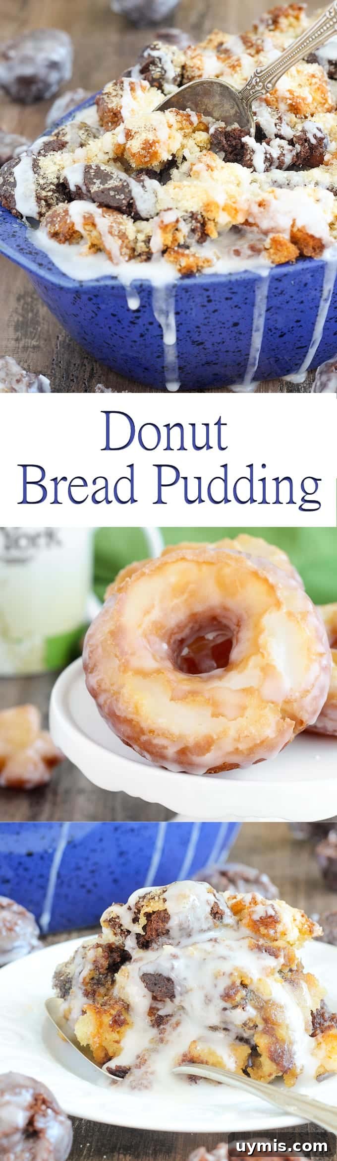 Coffee Donut Bread Pudding with Glazed Donuts 10 Coffee Donut Bread Pudding baked with cake donuts and coffee custard.
