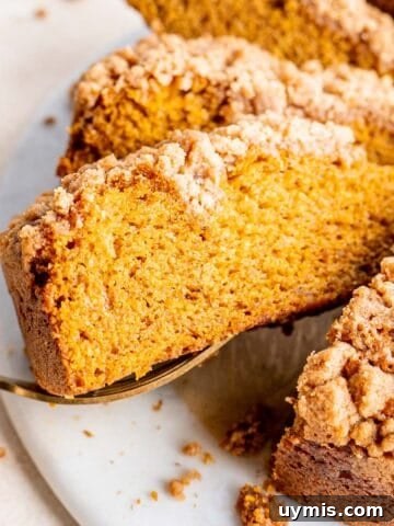 Pumpkin Spice Coffee Cake