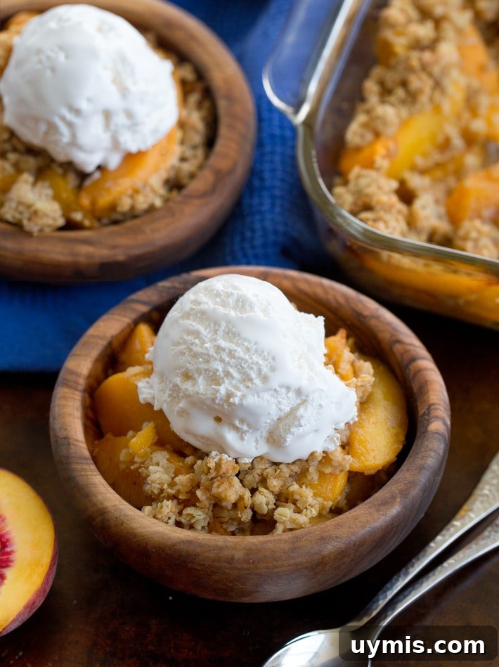 Easy Peach Crisp Easy Peach Crisp