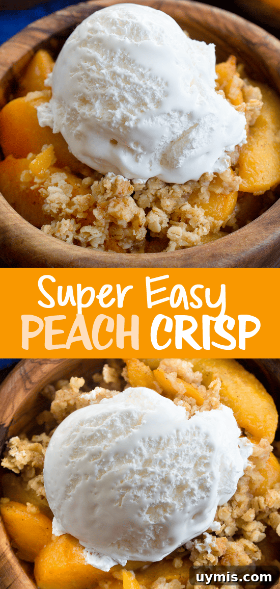 Homemade Peach Crisp Cobbler Homemade Peach Crisp Cobbler