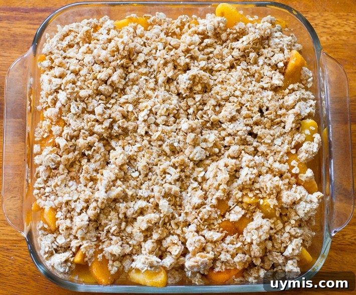 Peach Crumble Recipe Peach Crumble Recipe