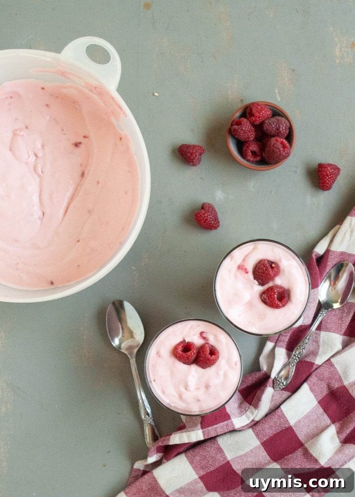 Dairy Free Raspberry Fluff Recipe with Video 4 how-to-make-raspberry-fluff-dairy-free
