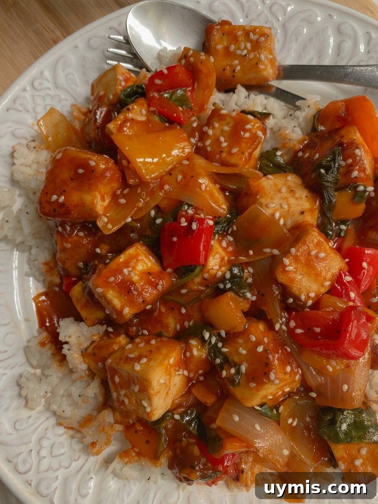 Gluten-Free Vegan Sweet Chili Tofu Recipe 3 img 7783 2