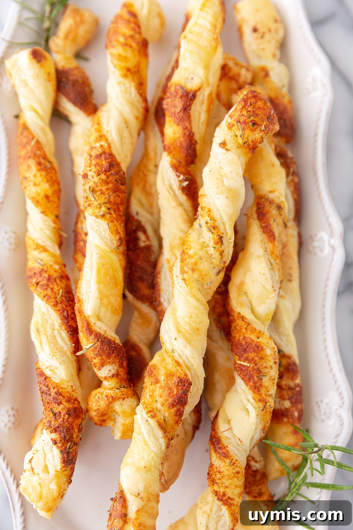 Puff Pastry Parmesan Twists Recipe: Cheese Straws 7 Puff Pastry Parmesan Cheese Straws