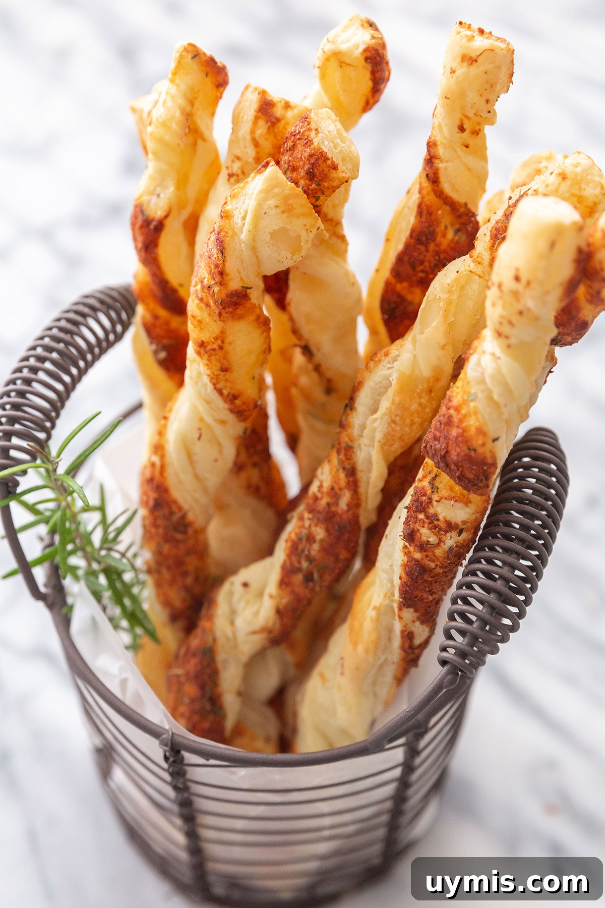 Puff Pastry Parmesan Twists Recipe: Cheese Straws 8 Puff Pastry Parmesan Twists
