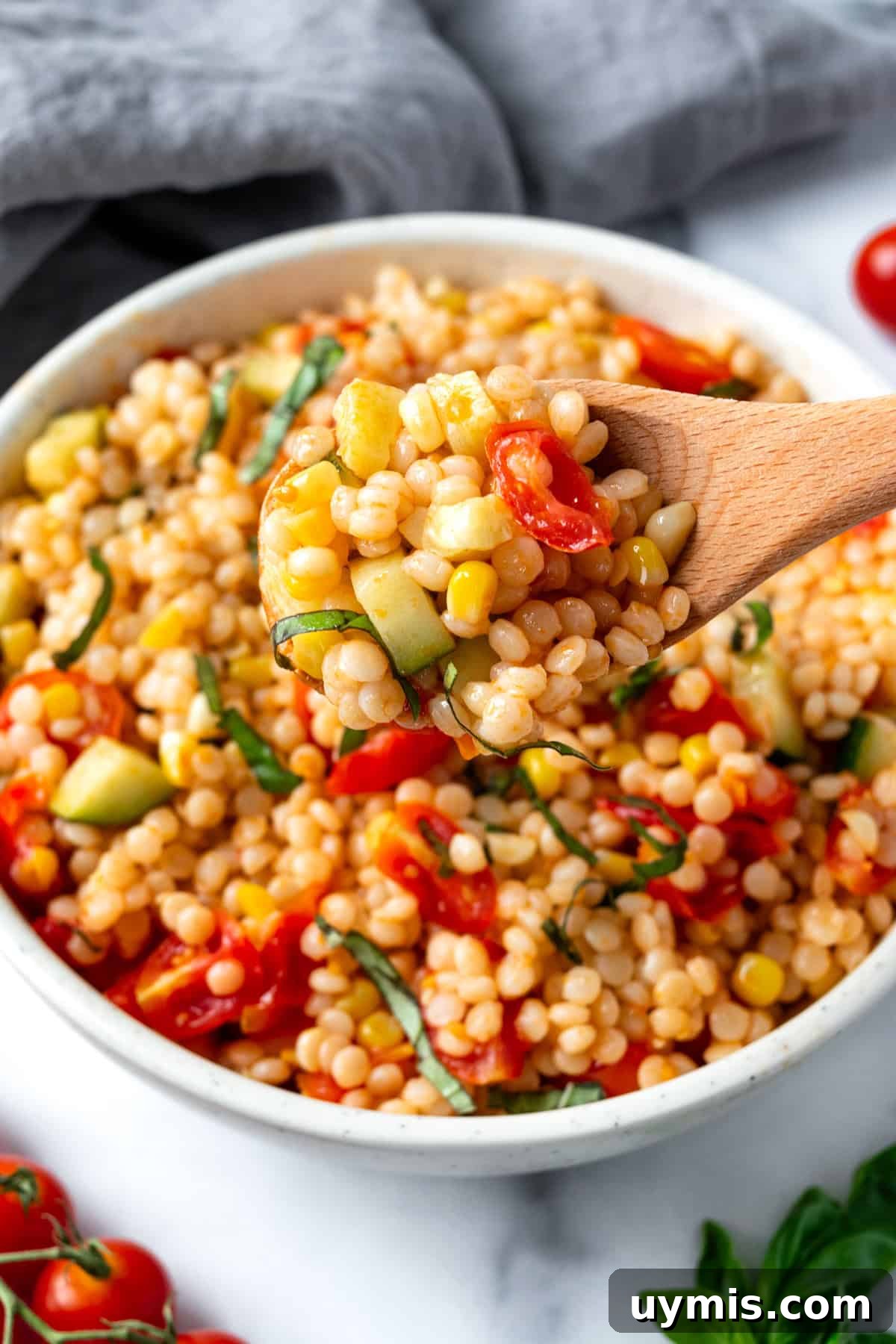 Zesty Summer Couscous Salad with Fresh Herbs 7 img 81914 7