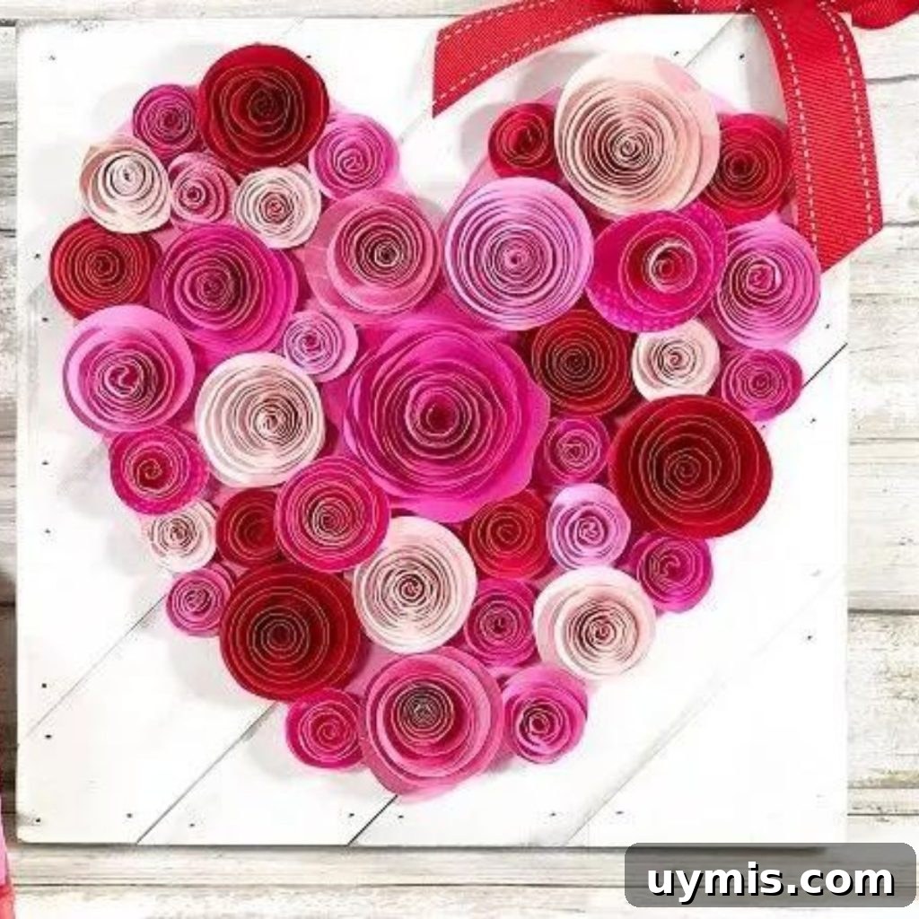 16 Paper Flower Crafts to Make This Spring 10 Pink Rolled Paper Flowers