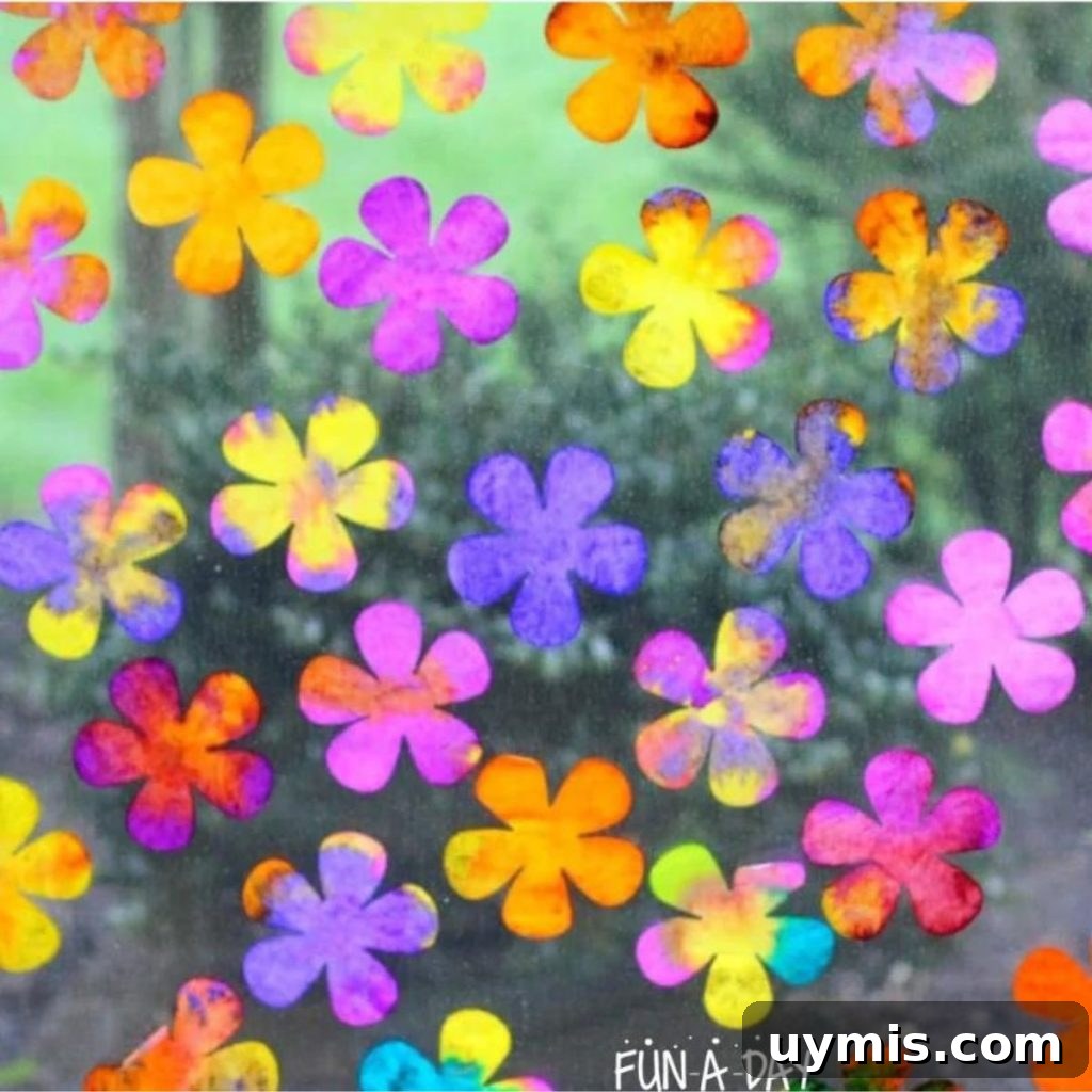 16 Paper Flower Crafts to Make This Spring 7 Colorful Flowers